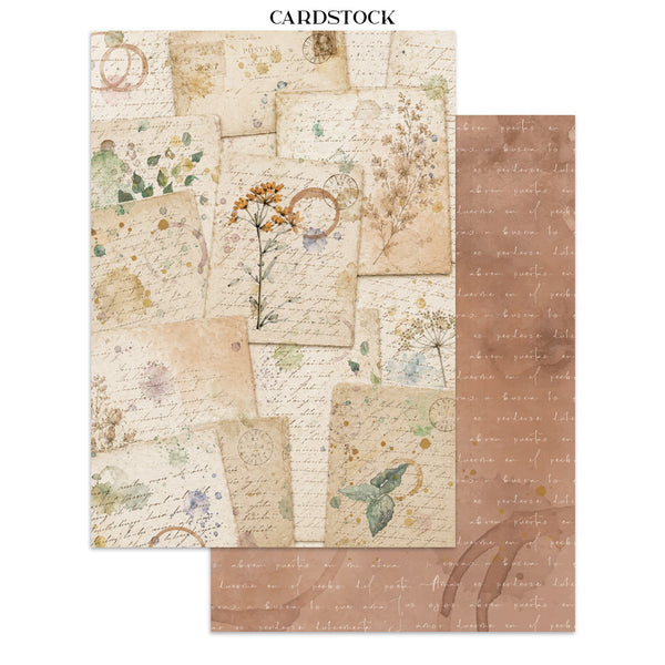 Stamperia Junk Journal Focus Points - Flowers and Poems