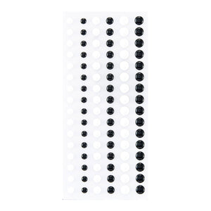 Dimensional Black & White Enamel Dots