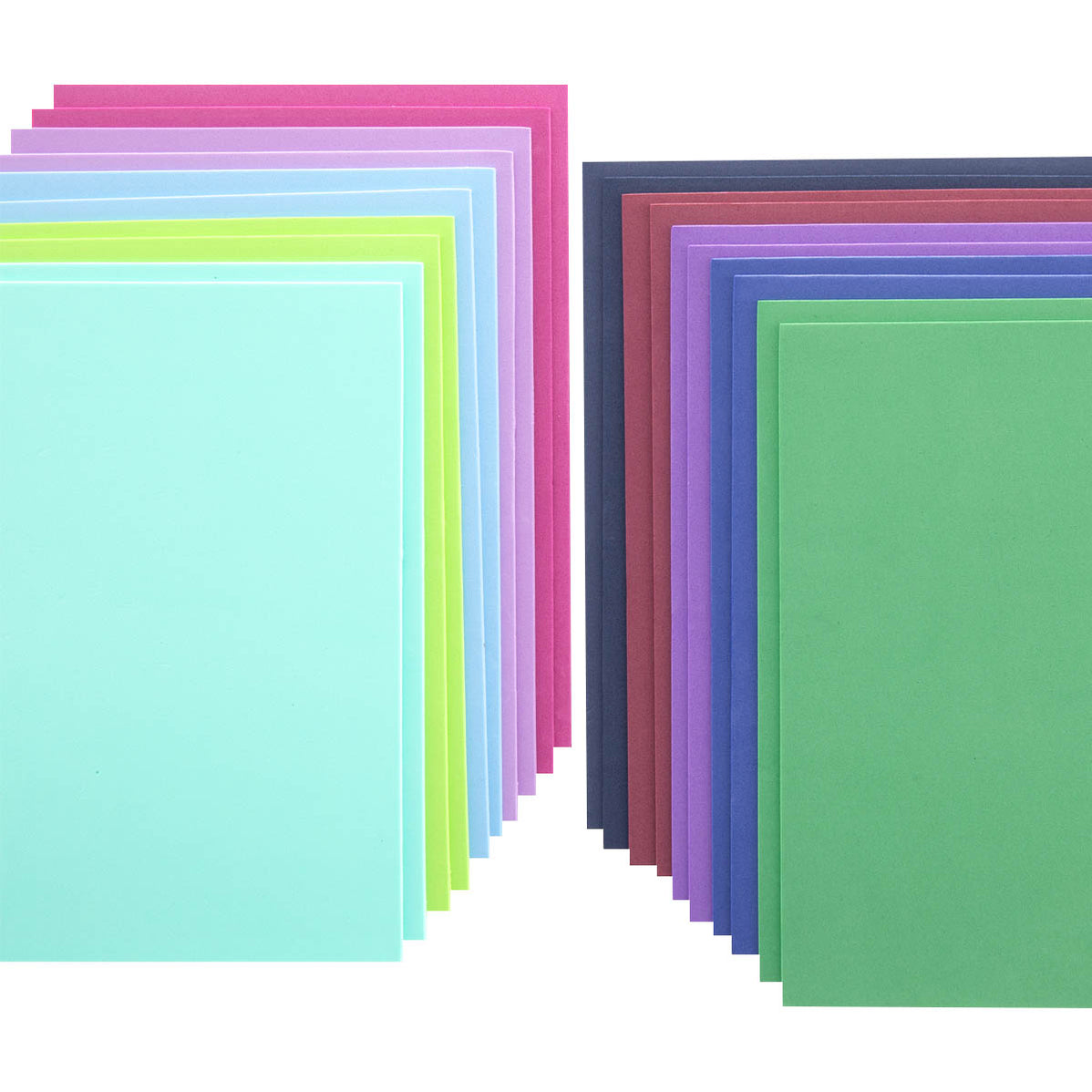Cool Tones PopUp Die Cutting Foam Sheets 10 Pack Spellbinders