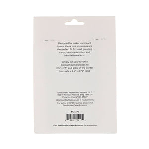 Kraft Mini Envelopes - 25 Pack