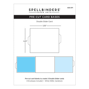 Double Slider Kinetic Card Blanks