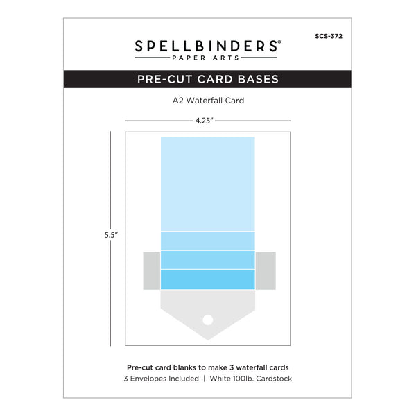Waterfall Kinetic Card Blanks
