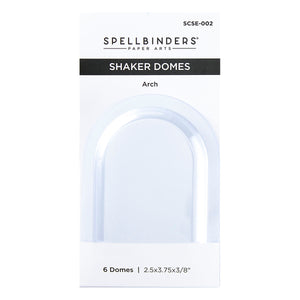 Arch Shaker Dome - 6 Pack