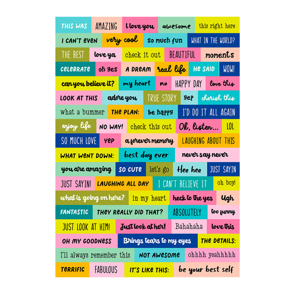 Just Sayin' Sticker Pack by Kelly Bangs