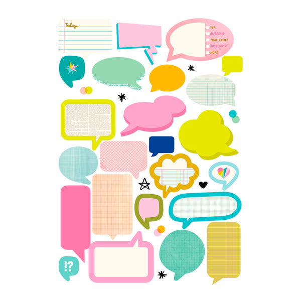 Just Sayin' Sticker Pack by Kelly Bangs