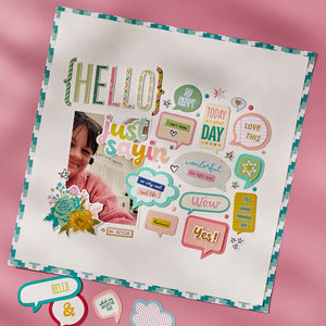 Just Sayin' Embellishment Bundle by Kelly Bangs