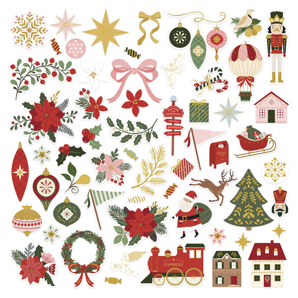 Merry Moments Die Cut Shapes from the Merry Moments Collection