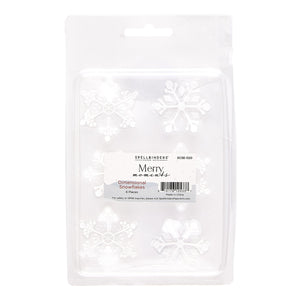 Merry Moments Dimensional Snowflake Stickers