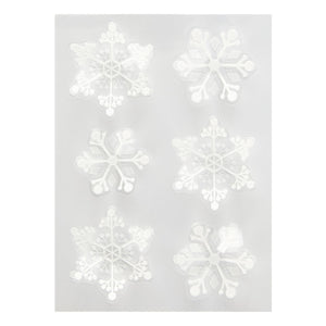 Merry Moments Dimensional Snowflake Stickers