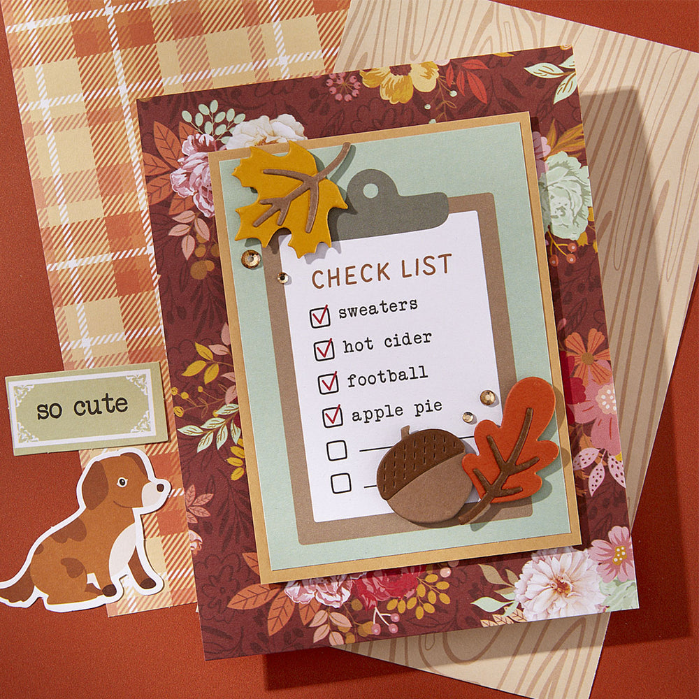 Autumn Archives Cardstock Die Cuts by Kelly Bangs