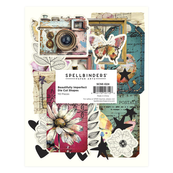 Beautifully Imperfect Die Cut Shapes - 110 pc