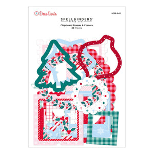 Dear Santa Die Cut Ephemera