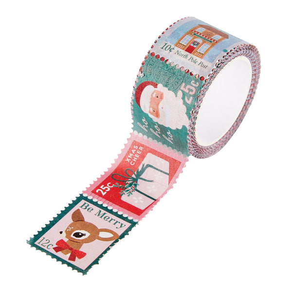 Dear Santa Postage Stamp Washi Tape