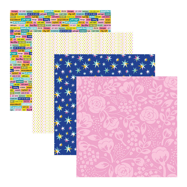 Just Sayin' 6" x 6" Printed Paper Pack by Kelly Bangs