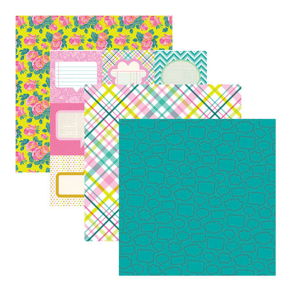 Just Sayin' 12" x 12" Printed Paper Pack by Kelly Bangs