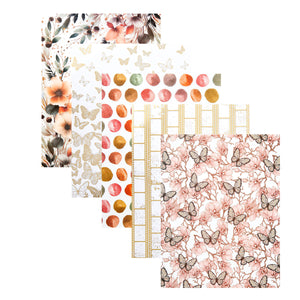 Rosie's Studio Golden Afternoon Printed Vellum & Foiled Acetate