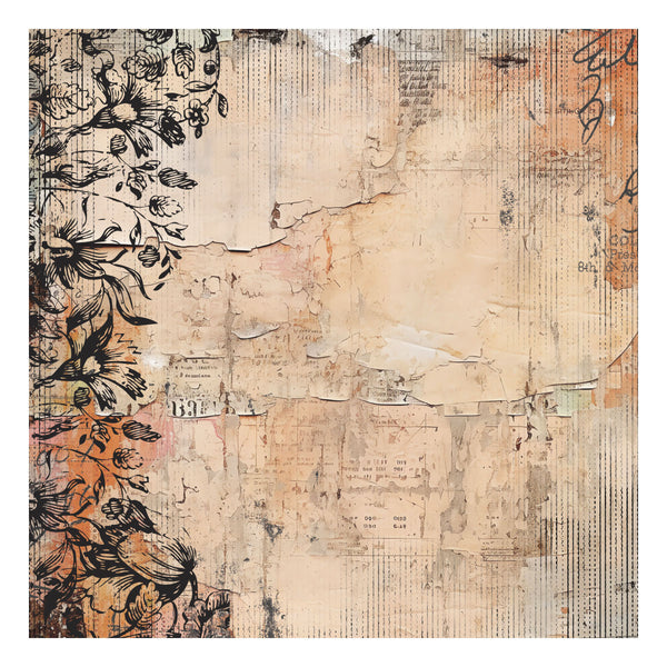 Beautifully Imperfect 12 x 12" Printed Paper
