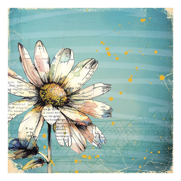 Beautifully Imperfect 12 x 12" Printed Paper