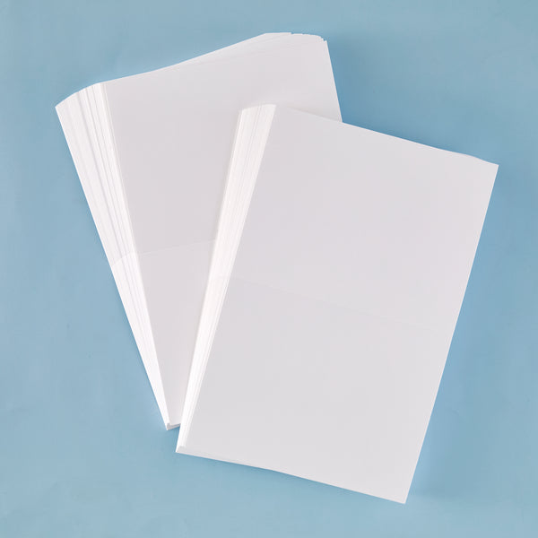 100 Bulk Pack A2 Side Fold Card Bases