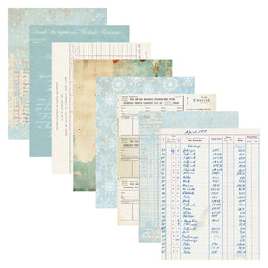 Reminiscense Book 11 Patterned Cardstock by Esther Glas - Nov 19 Consumer Launch Date