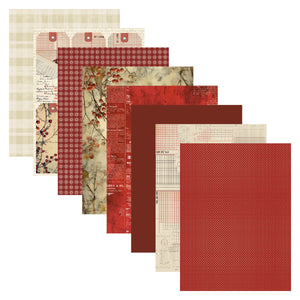 Reminiscense Book 11 Patterned Cardstock by Esther Glas - Nov 19 Consumer Launch Date