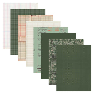 Reminiscense Book 11 Patterned Cardstock by Esther Glas - Nov 19 Consumer Launch Date