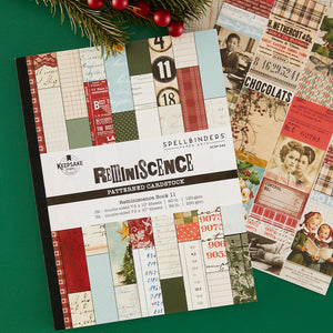 Reminiscense Book 11 Patterned Cardstock by Esther Glas - Nov 19 Consumer Launch Date