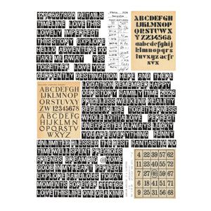 Noted Details Rub-ons by Esther Glas