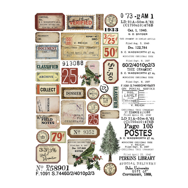 Keepsake Holiday Images Rub-ons by Esther Glas - Nov 19 Consumer Launch Date