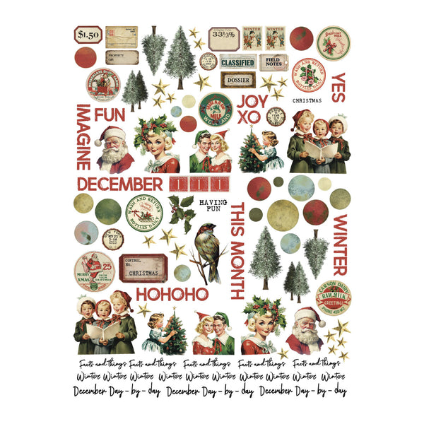 Keepsake Holiday Images Rub-ons by Esther Glas - Nov 19 Consumer Launch Date