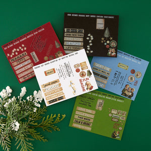 Keepsake Holiday Sentiments Rub-ons by Esther Glas - Nov 19 Consumer Launch Date