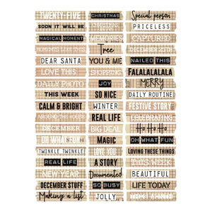 Keepsake Holiday Sentiments Rub-ons by Esther Glas - Nov 19 Consumer Launch Date