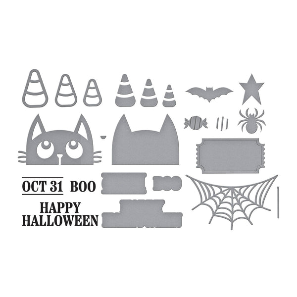 Halloween Add-Ons Stamp & Die Set by Wendy Vecchi