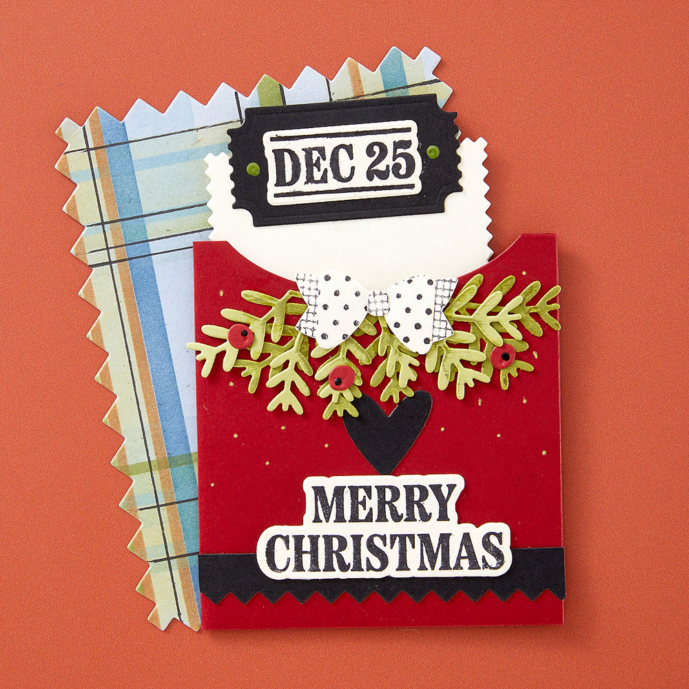 Christmas Add-Ons Stamp & Die Set from the Not Your Ordinary Card Collection by Wendy Vecchi