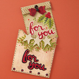 Christmas Add-Ons Stamp & Die Set by Wendy Vecchi