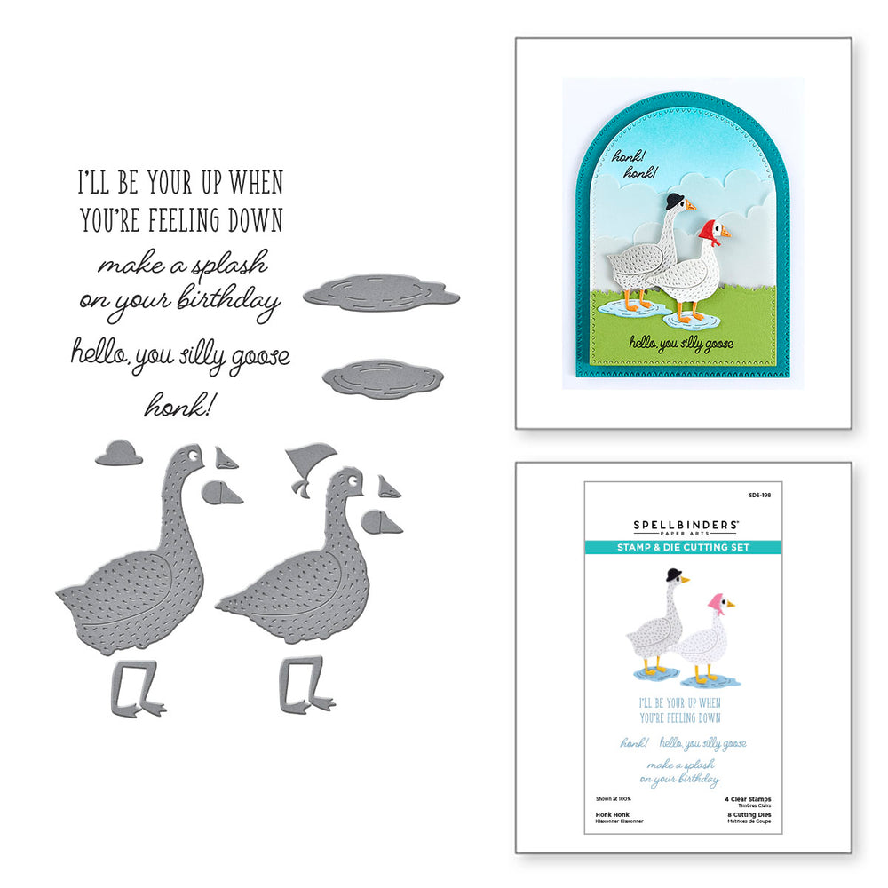Honk Honk Clear Stamp & Die Set