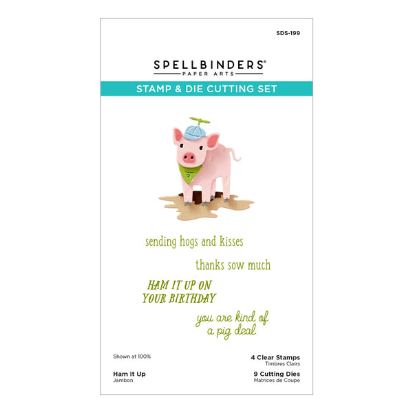 Ham It Up Clear Stamp & Die Set