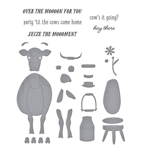 Hay There Clear Stamp & Die Set