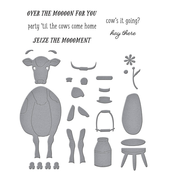 Hay There Clear Stamp & Die Set