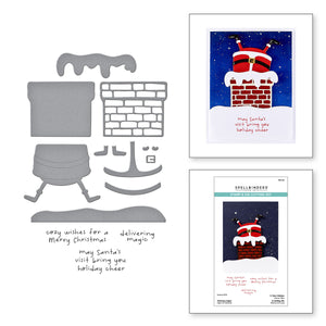 Chimney Caper Clear Stamp & Die Set