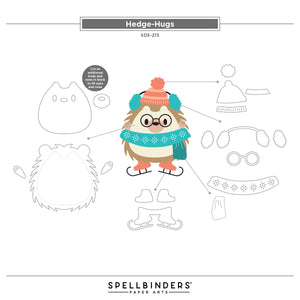 Hedge-Hugs Clear Stamp & Die Set