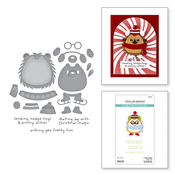 Hedge-Hugs Clear Stamp & Die Set