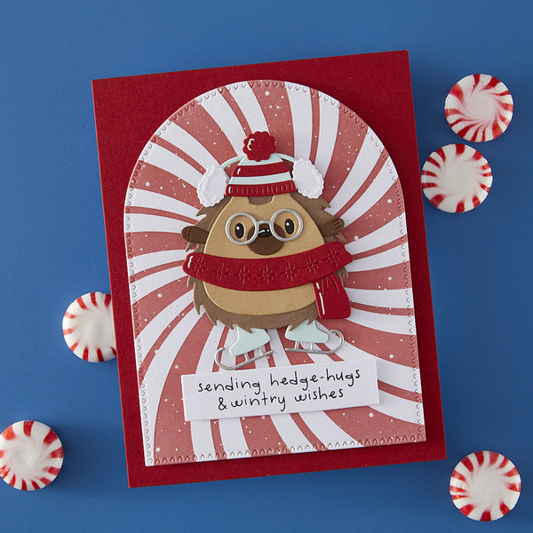 Peppermint Twist Press + Foil Plate
