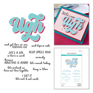 Ugh Clear Stamp & Die Set