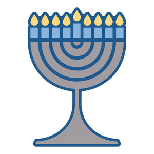 Menorah Lights Stamp & Die Set