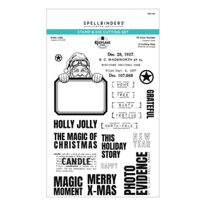 Holly Jolly Stamp & Die Set by Esther Glas - Nov 19 Consumer Launch Date