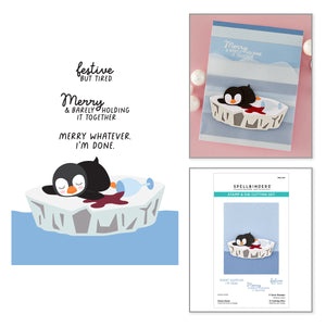 Snow Done Stamp & Die Set