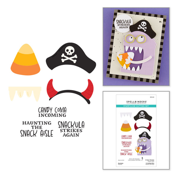 Snackula Stamp & Die Set