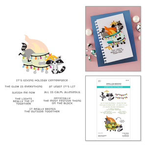 Deck the Dumpster Stamp & Die Set