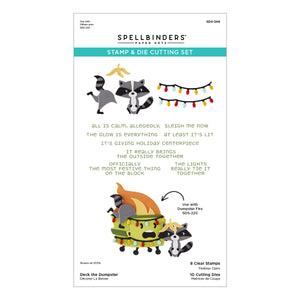 Deck the Dumpster Stamp & Die Set